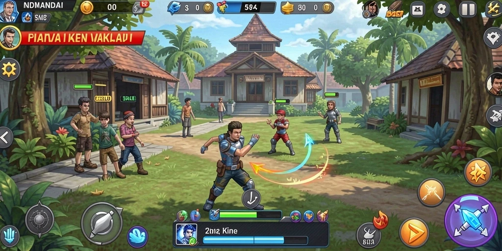 tokped777 - Karakter unik yang bisa dipilih dalam game.